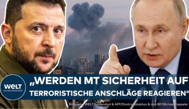 PUTINS KRIEG: Russischer Vergeltungsschlag trifft Ukraine hart – Selenskyj kündigt Gegenangriff an