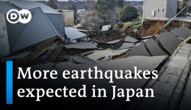 Japan braces for more tremors after powerful earthquake | DW News