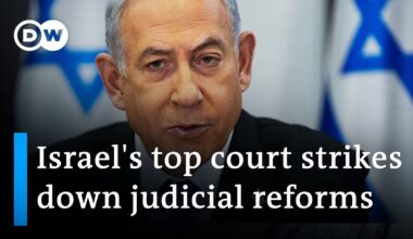 Israel's Supreme Court rejects key part of Netanyahu's reforms | DW News