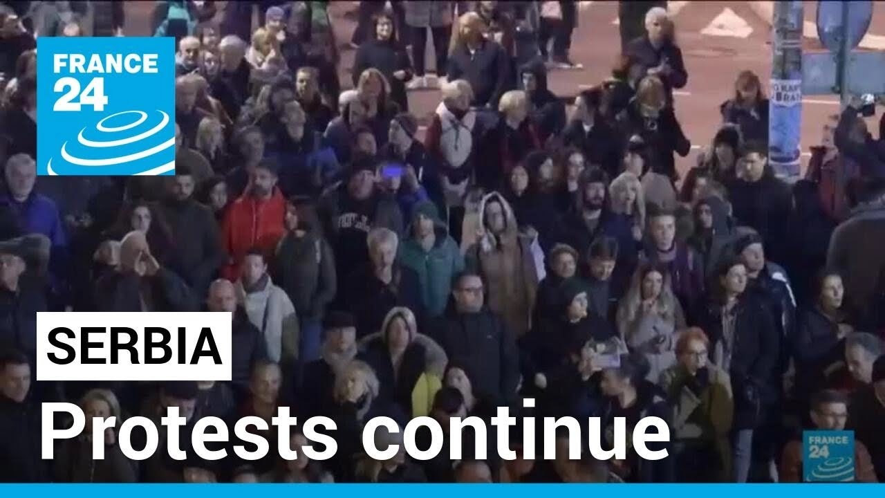 Serbia: Protests against election results continue • FRANCE 24 English