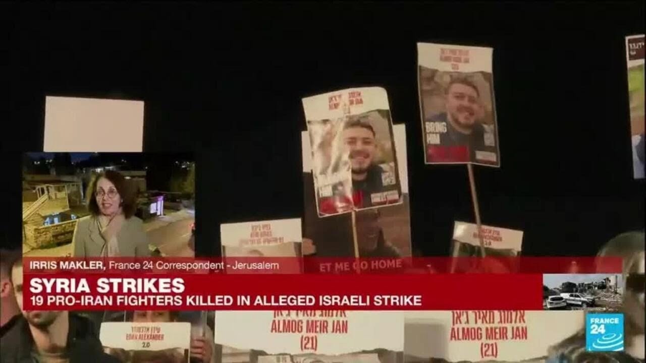 'We have to shout': Thousands in Tel Aviv call for return of Israeli hostages from Gaza