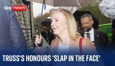 Liz Truss's honours list 'a slap in the face' after 49 days in office