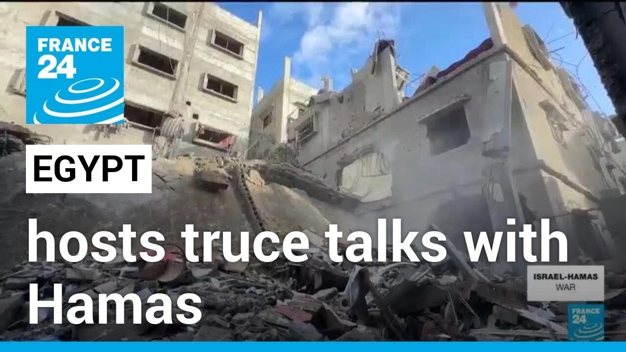 Israel bombs Gaza as Egypt hosts Hamas to discuss truce proposal • FRANCE 24 English