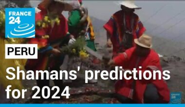 Peruvian shamans gather to make 2024 predictions • FRANCE 24 English
