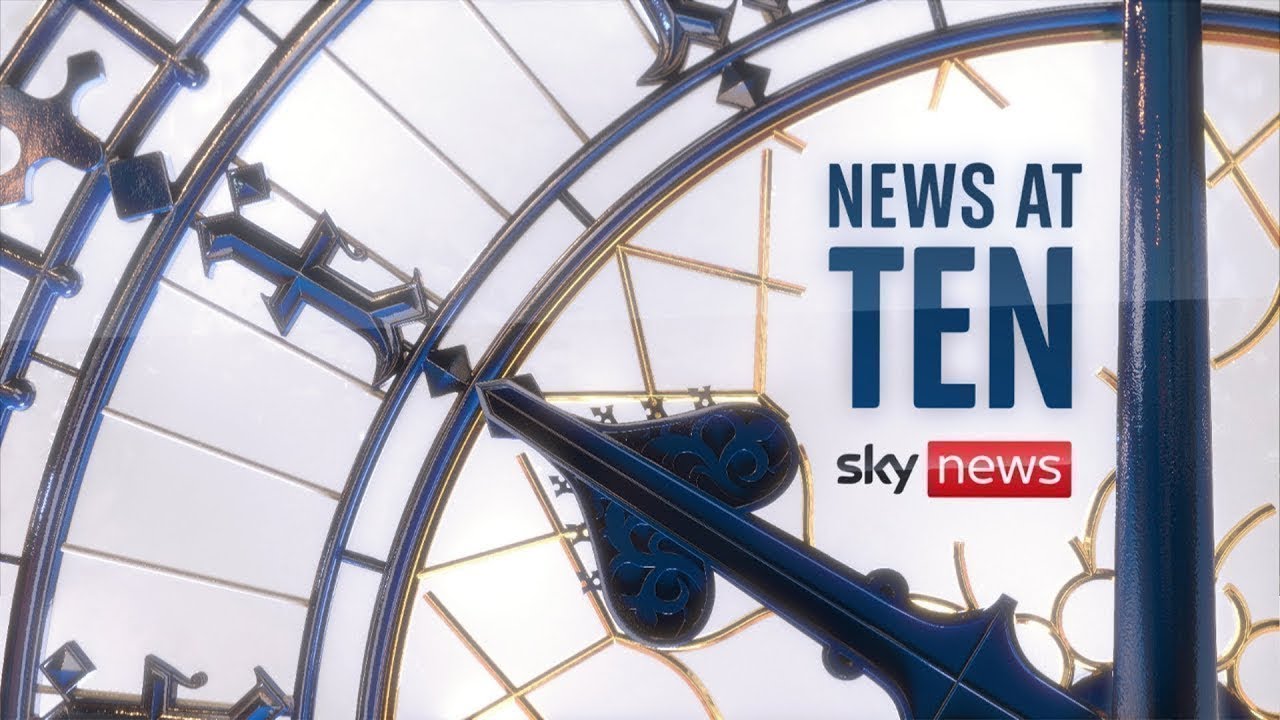 Sky News at Ten: Eurostar to resume services tomorrow after thousands left stranded due to flooding