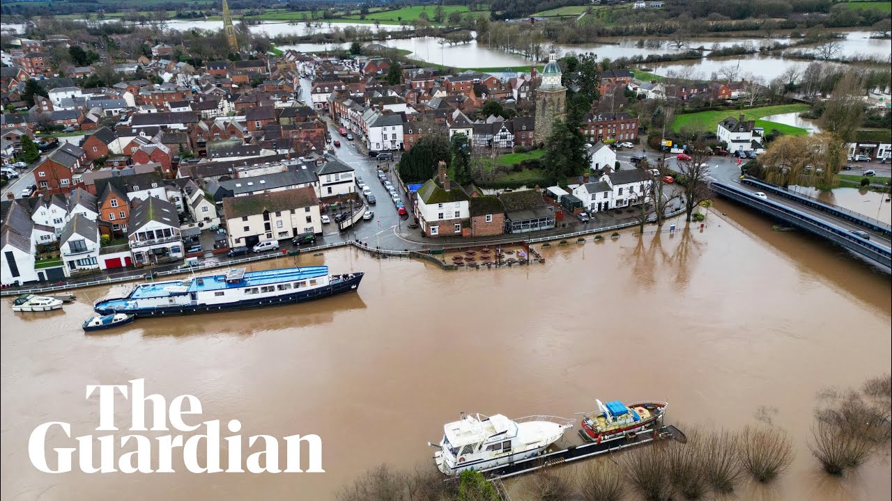 Parts of England and Wales left flooded after Storm Henk batters UK