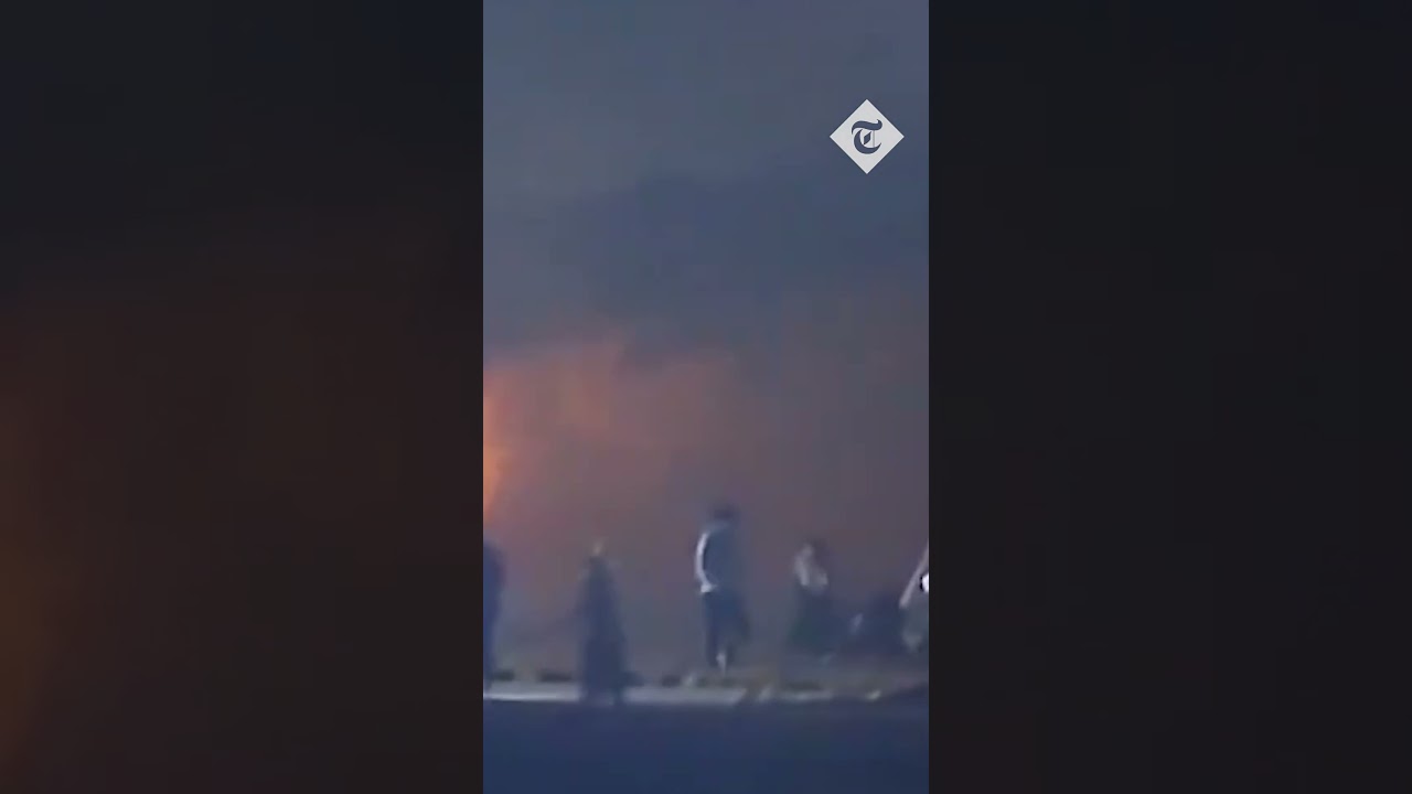 Moment passengers evacuate burning Japan Airlines jet in Tokyo