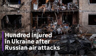 Russia launches massive missile and drone assault on Ukraine killing 5 people