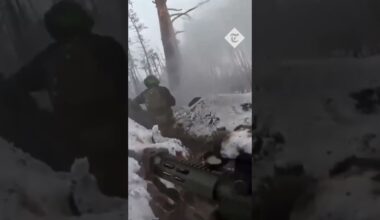 Ukrainian troops storm Russian positions in the Kreminna Forest near Bakhmut