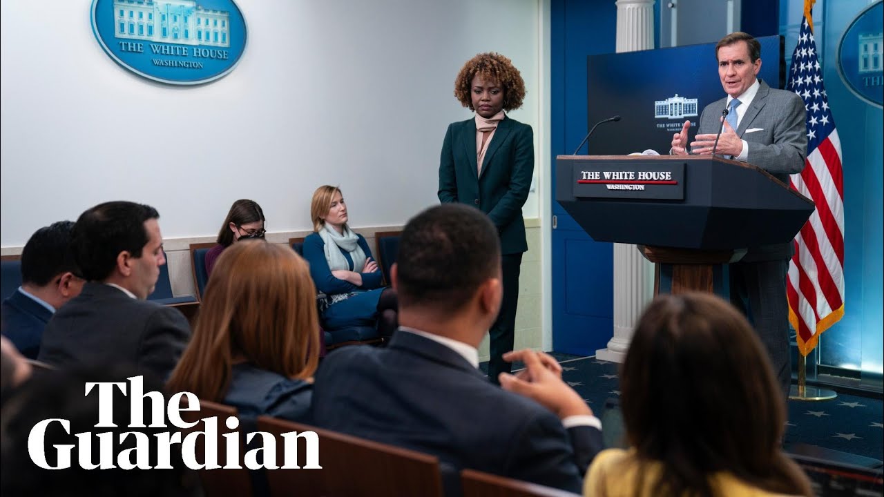 White House briefing with Karine Jean-Pierre and John Kirby – watch live