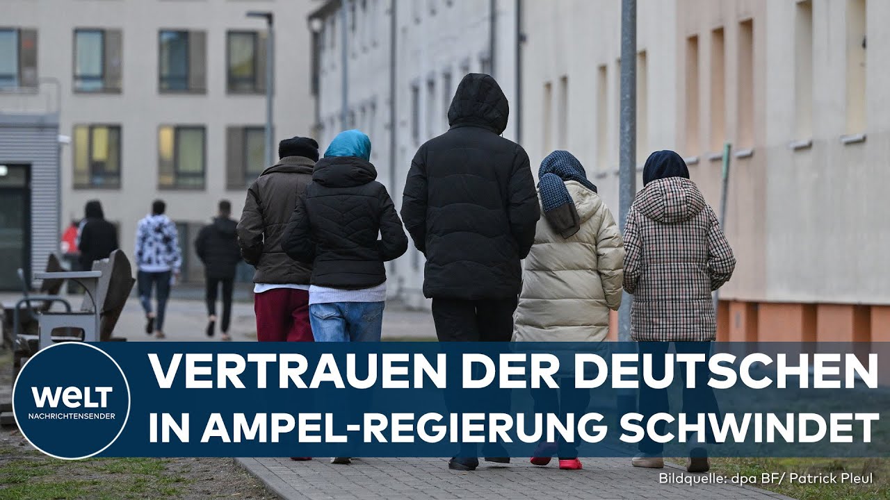MIGRATIONSKRISE: Mehrheit der Deutschen traut Ampel laut Umfrage keine Lösung zu