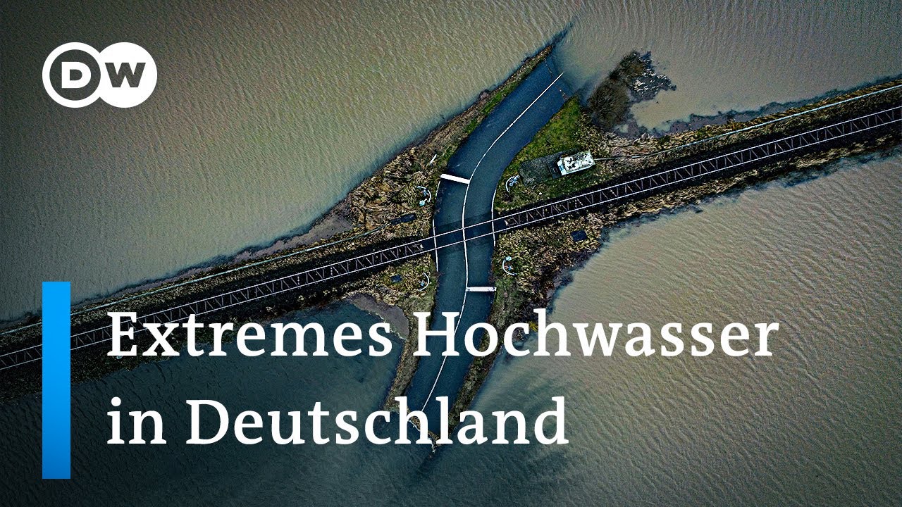 Überschwemmungen und übertretende Flussufer in Deutschland | DW Nachrichten