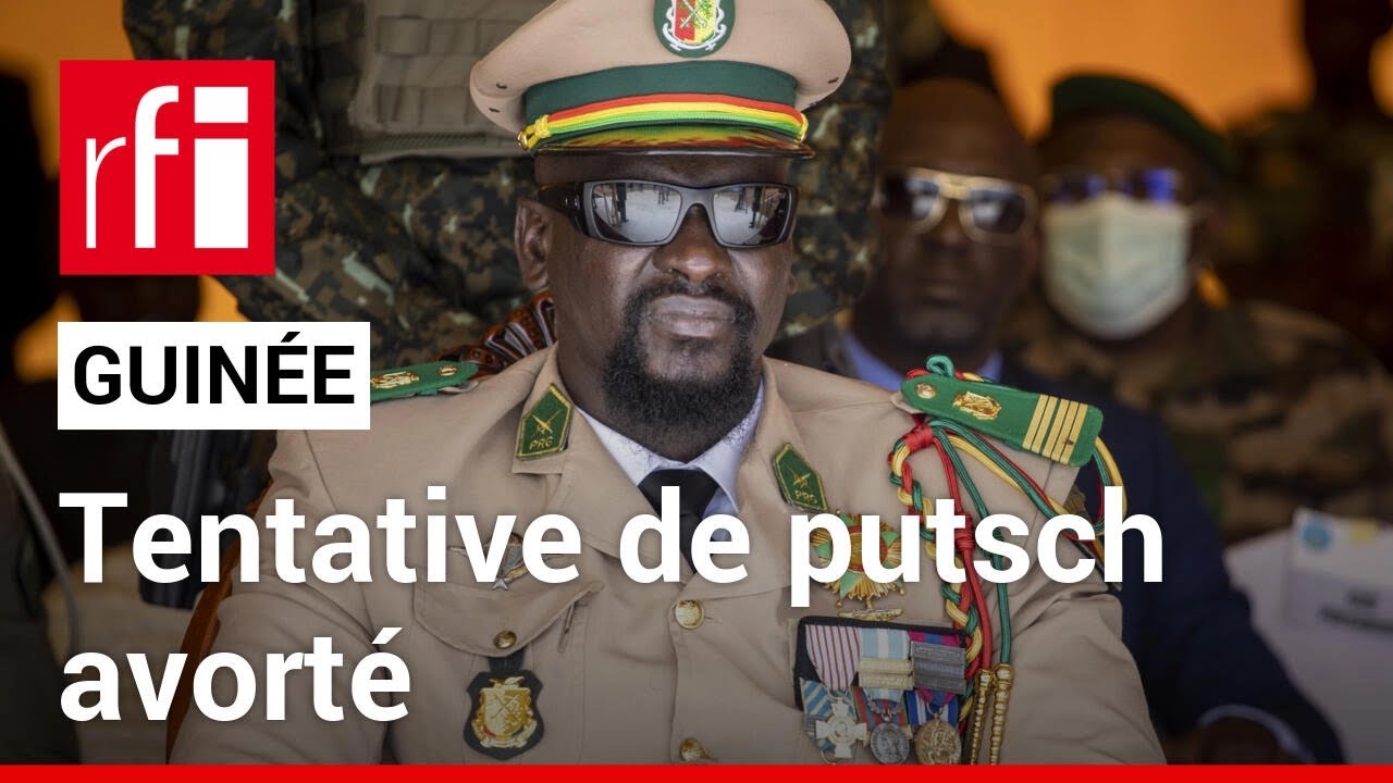 Guinée : une annonce de tentative de putsch qui interroge • RFI