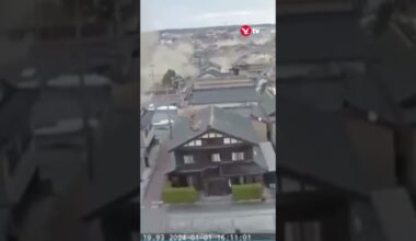 Powerful earthquake hits Japan #shorts
