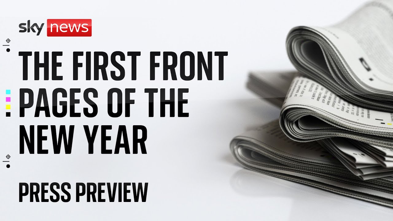 Press Preview: New Year's Day front pages