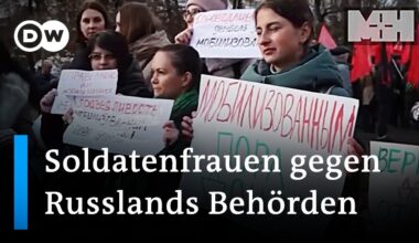Wie russische Soldatenfrauen für die Rückkehr ihrer eingezogenen Männer kämpfen  DW Nachrichten