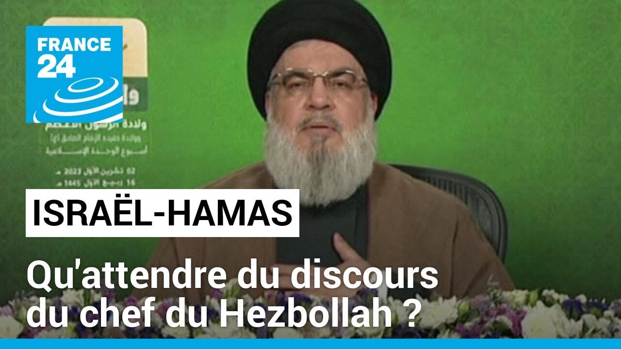 Mort du numéro 2 du Hamas au Liban : qu'attendre du discours du chef du Hezbollah ? • FRANCE 24