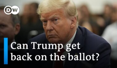 Trump launches Supreme Court appeal to overturn Colorado ballot ban | DW News