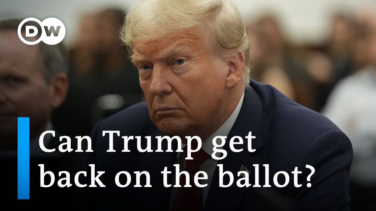 Trump launches Supreme Court appeal to overturn Colorado ballot ban | DW News