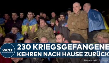 KRIEG IN DER UKRAINE: Moskau und Kiew einigen sich auf den bisher größten Gefangenenaustausch
