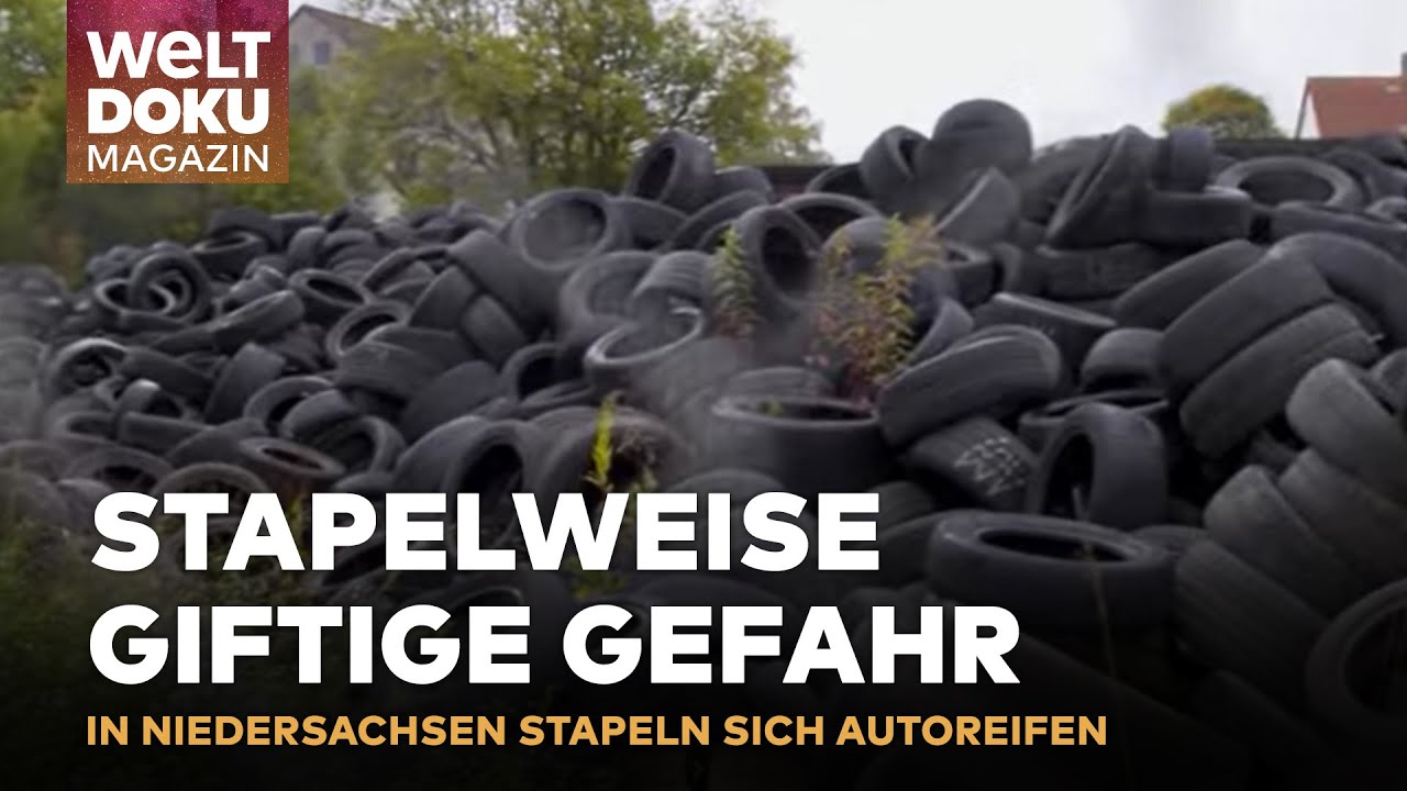 ILLEGALES ALTREIFENLAGER: Gefährliche Zeitbombe bedroht Kleinstadt - Umweltbehörde greift ein