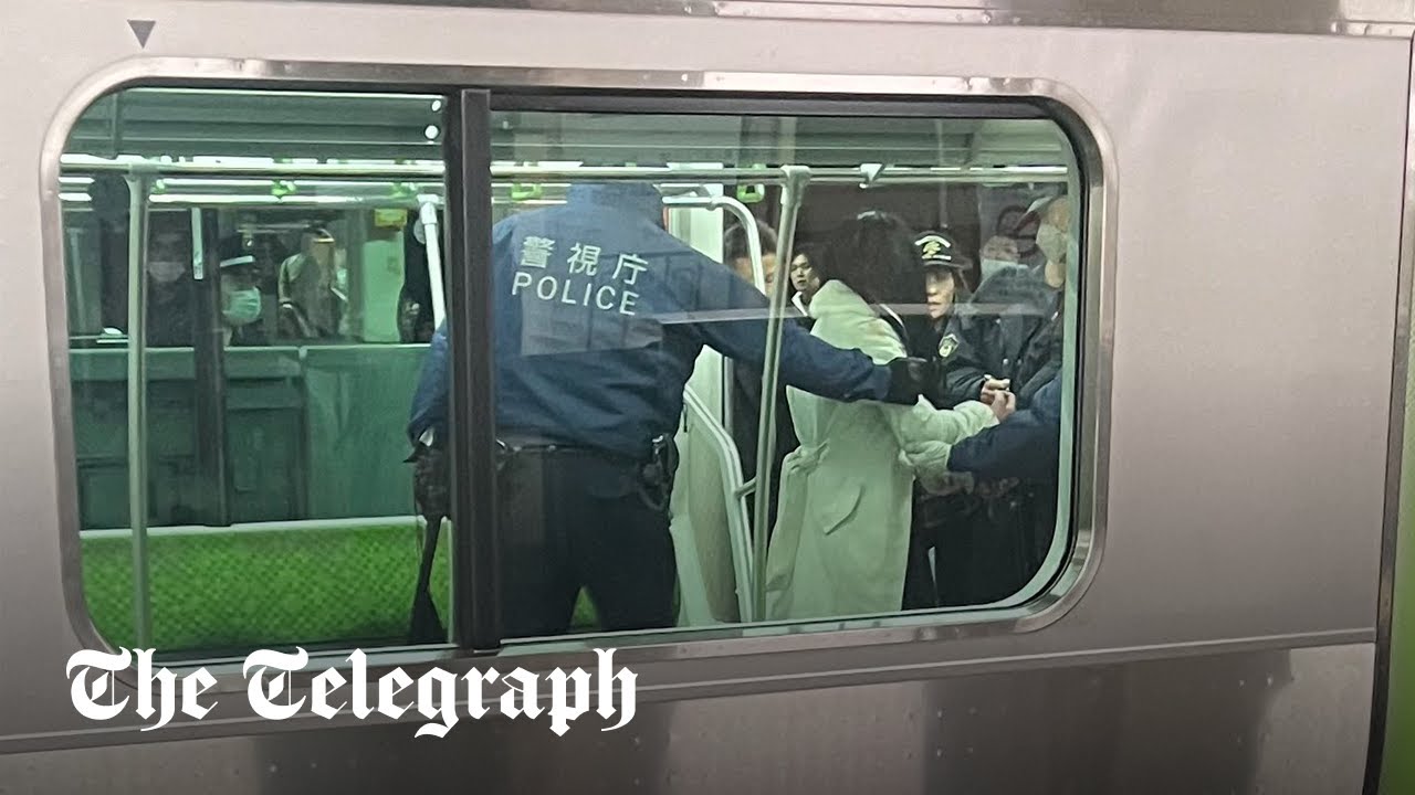 Three people stabbed on Tokyo train
