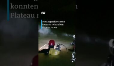 Fünf Menschen in überfluteter Höhle in Slowenien eingeschlossen | DW Nachrichten