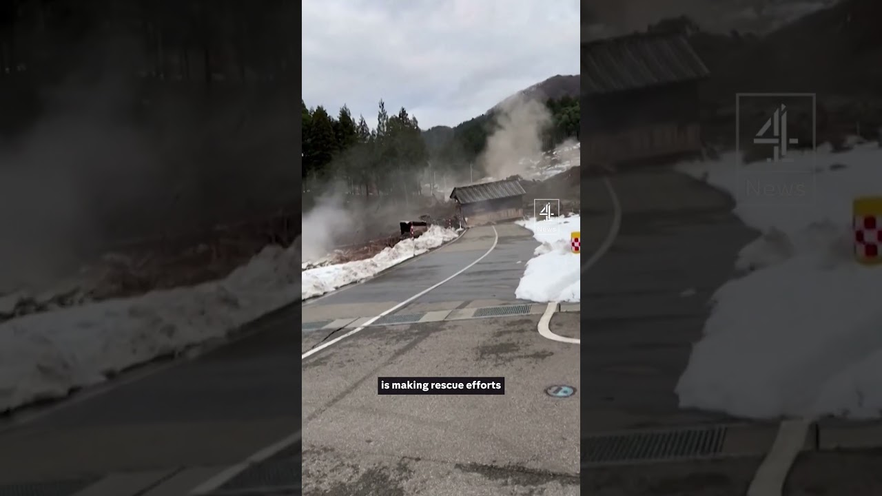 Rescuers still searching for 100 missing after Japan earthquake