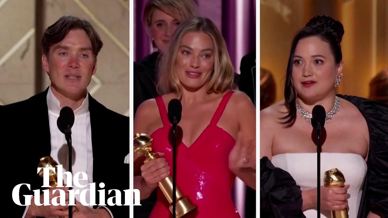 Must-see moments from the 2024 Golden Globe awards
