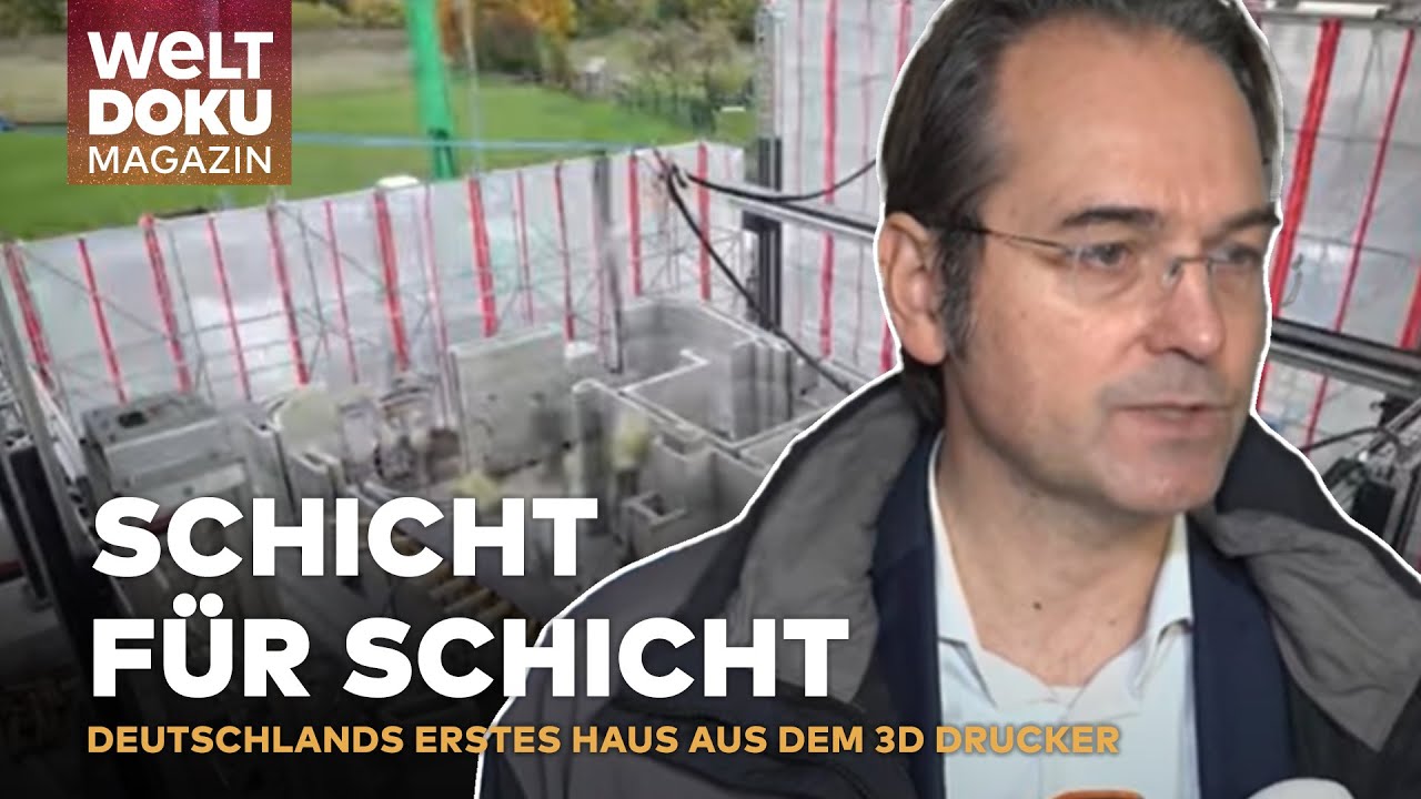 REVOLUTION IM WOHNUNGSBAU: Deutschlands erstes 3D-gedrucktes Mehrfamilienhaus | WELT Magazin