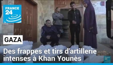 Gaza : Khan Younès, la cible de bombardements incessants • FRANCE 24