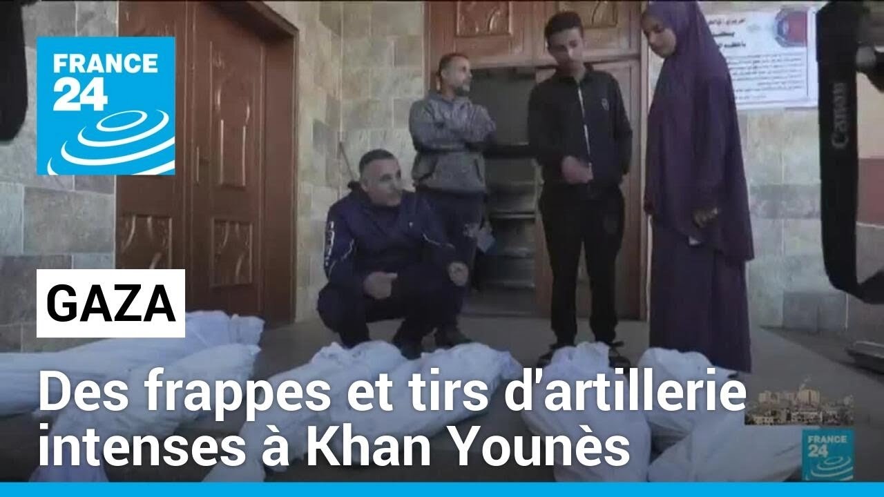 Gaza : Khan Younès, la cible de bombardements incessants • FRANCE 24