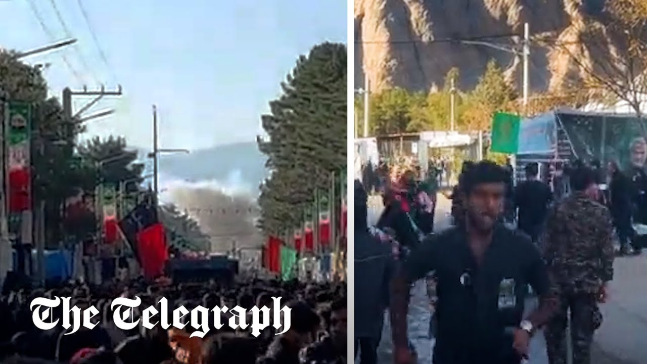 Remote-control bombs kill over 95 at Iranian terrorist chief's grave