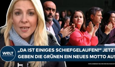 PROTESTE IN DEUTSCHLAND: "Da ist einiges schiefgelaufen!" Jetzt geben die Grünen ein neues Motto aus