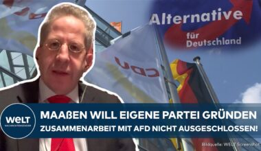 DEUTSCHLAND: Ex-Verfassungsschutzchef Hans-Georg Maaßen will eigene Partei gründen