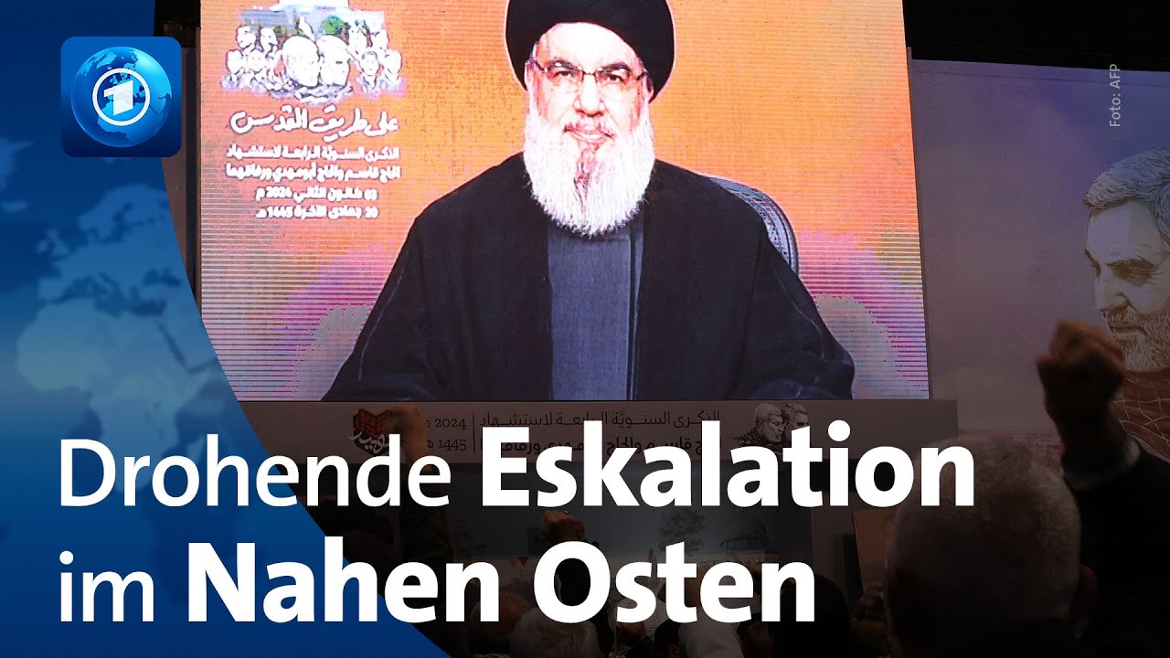 Nach Tod von Hamas-Funktionär: Hisbollah-Chef Nasrallah droht Israel