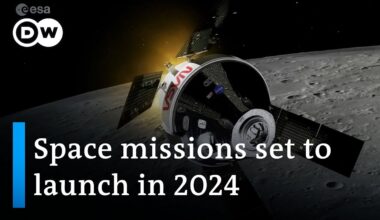 These space launches are planned for 2024 | DW News
