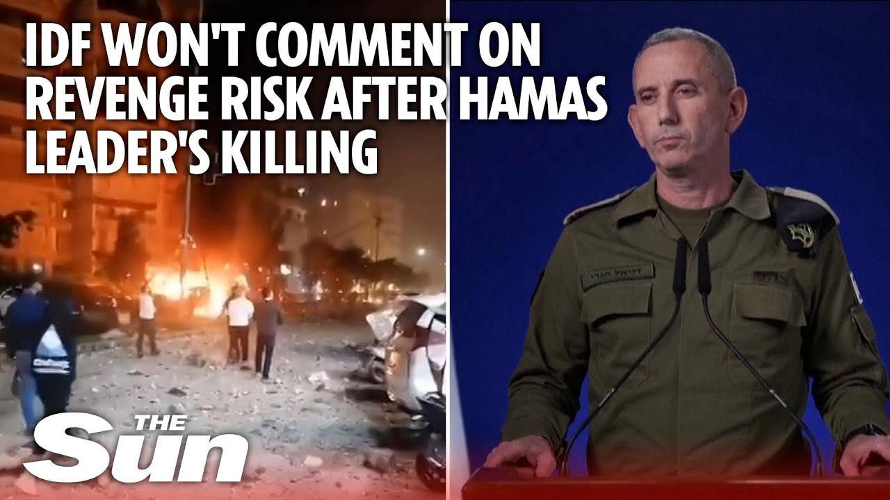 IDF won't comment on revenge risk after Hamas leader's killing
