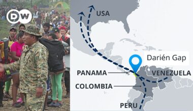 Record half-million migrants crossed the Darien Gap jungle between Colombia and Panama | DW News