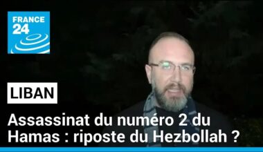 Liban : le Hezbollah promet une riposte après l'assassinat de Al-Arouri • FRANCE 24