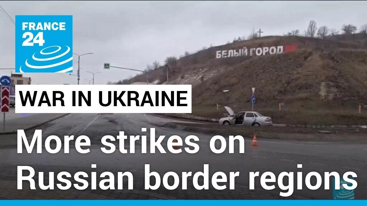 Russian border regions, Crimea hit by new Ukrainian attacks • FRANCE 24 English