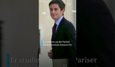 Wer ist Frankreichs neuer Premierminister Gabriel Attal? | DW Nachrichten