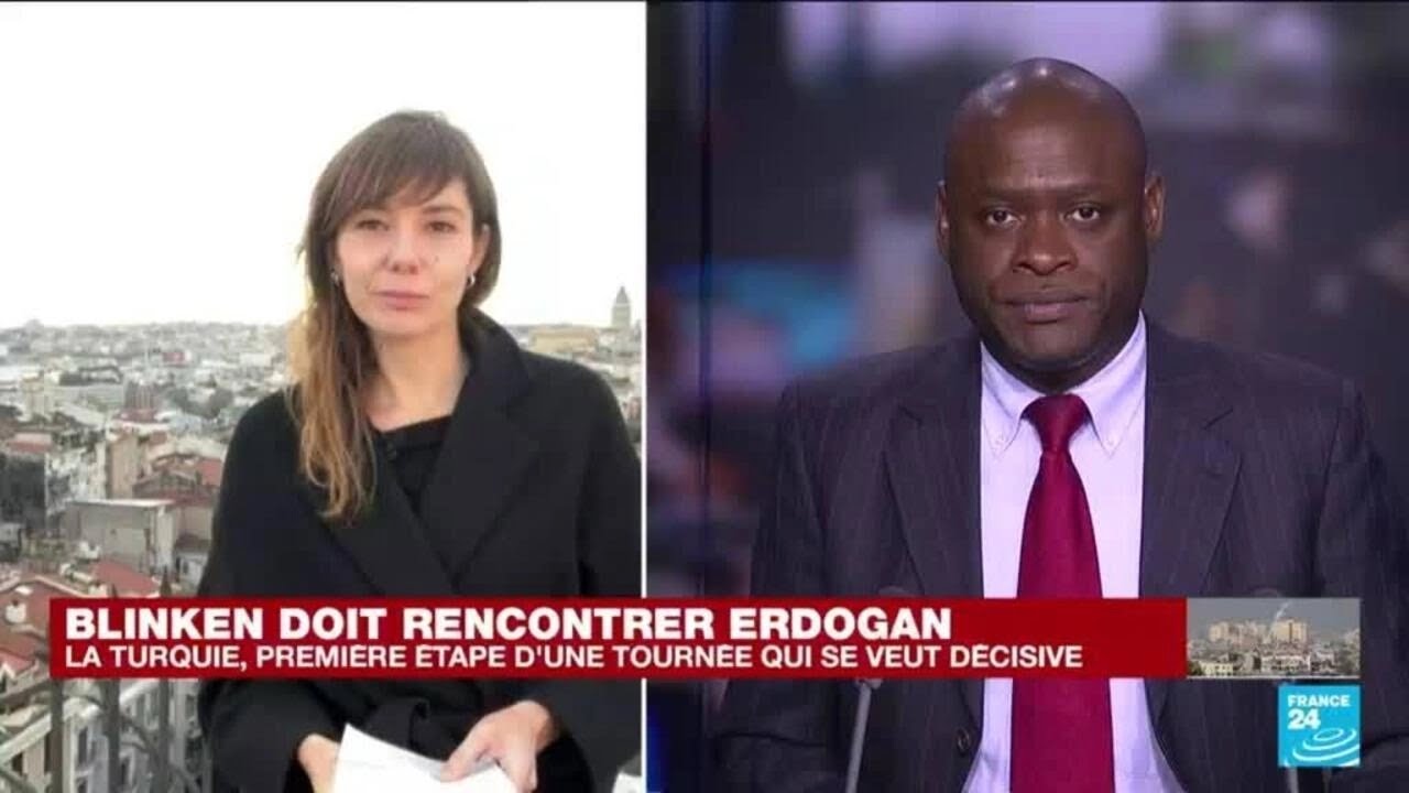 Guerre Israël-Hamas : Antony Blinken en Turquie ce samedi • FRANCE 24