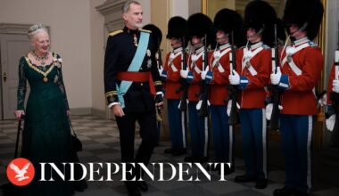 Denmark’s Queen Margrethe II announces shock abdication in New Year’s Eve speech