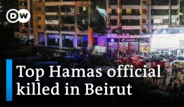 Drone strike in Beirut kills Hamas deputy leader | DW News