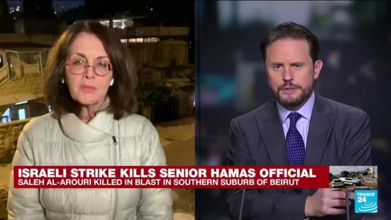 'Saleh al-Arouri is Hamas's number 2', Irris Makler reports from Jerusalem • FRANCE 24 English