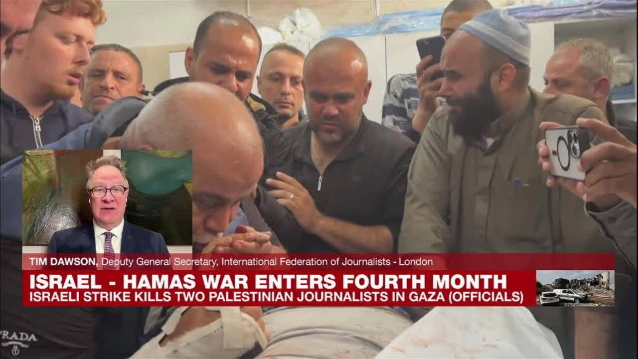 'Journalists in Gaza believe they are being deliberately targeted' • FRANCE 24 English