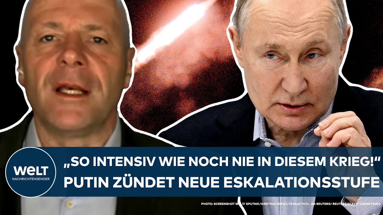 PUTINS INVASION: "So intensiv wie noch nie in diesem Krieg!" Russland zündet neue Eskalationsstufe