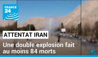 Attentat en Iran : une double explosion fait au moins 84 morts • FRANCE 24