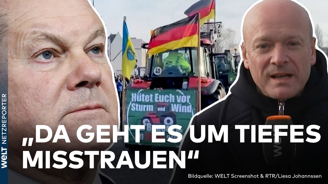 BAUERN MISSTRAUEN DER AMPEL: "Da geht es um mehr" – Kürzungen nicht mehr der Grund für Proteste